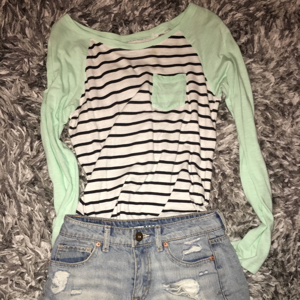 Pacsun striped long sleeve